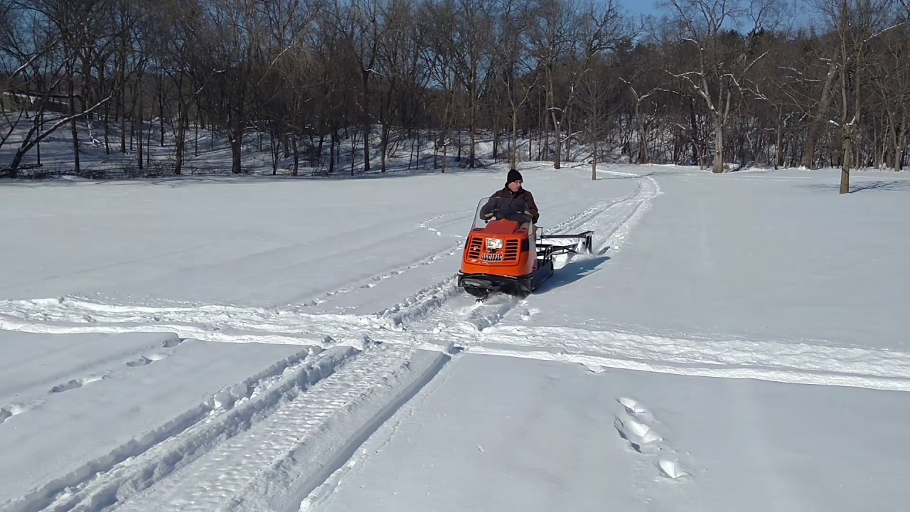 1985 Ski-Doo Alpine Groomer Running