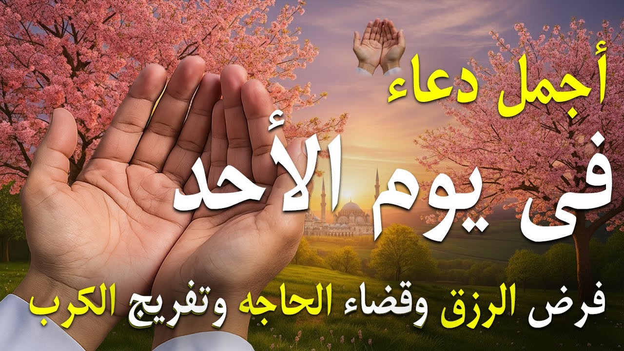 دعاء فى صباح يوم الأحد 6 من شهر شعبان لطلب الرزق والفرج وقضاء الحوائج وتفريج الهم بإذن الله 💚