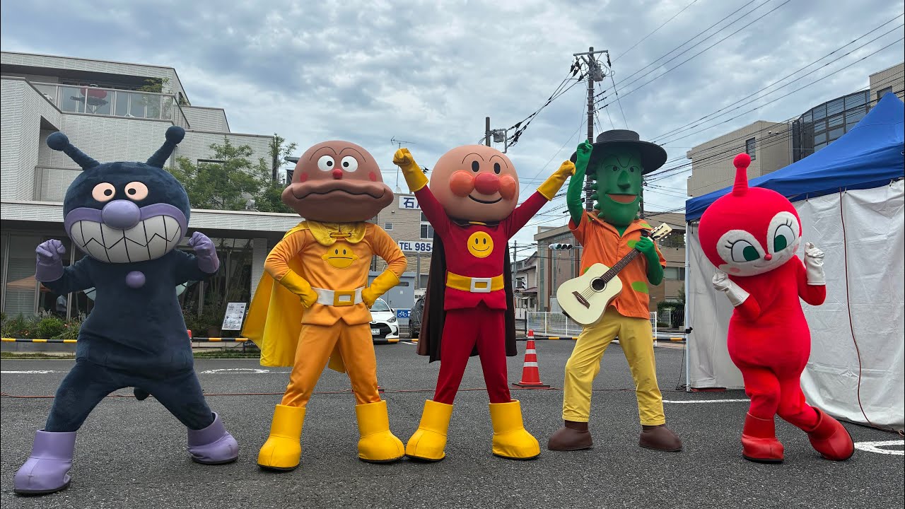最前列‼︎アンパンマンショー「ピリッとウリッと！正義のハーモニー」