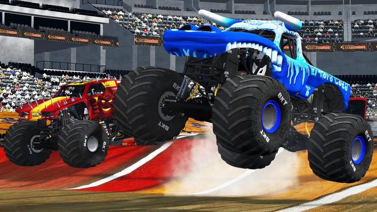 20 Truck All-Out World Finals II Racing - BeamNG.Drive Monster Jam