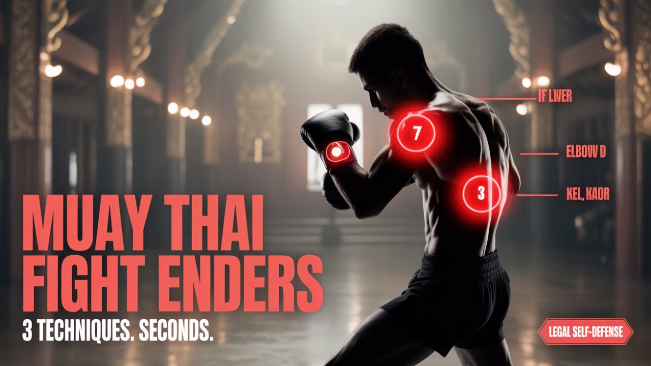 Fight Enders: Muay Thai Techniques That Actually Work