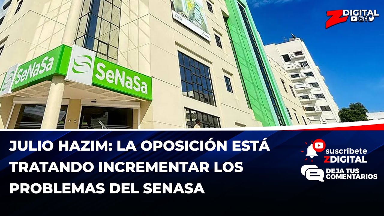 Julio Hazim: La oposición está tratando incrementar los problemas del SeNaSa