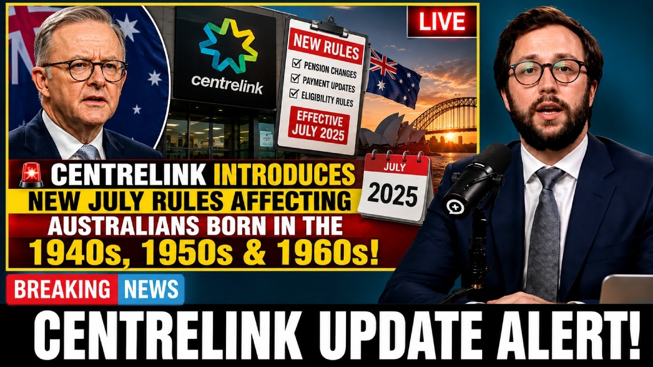 🚨 Centrelink Introduces New July Rules Affecting Australians Born in the 1940s, 1950s & 1960s!