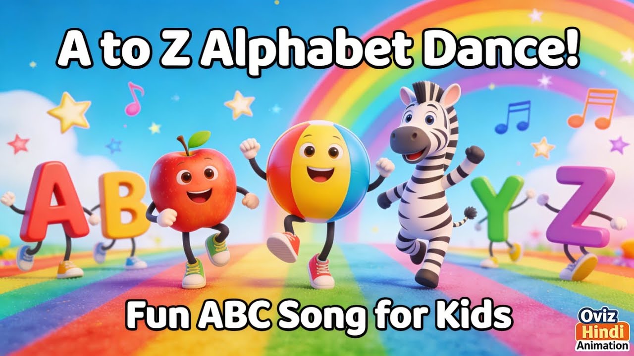 Alphabet Comes Alive: A to Z Dance Song for Toddlers!