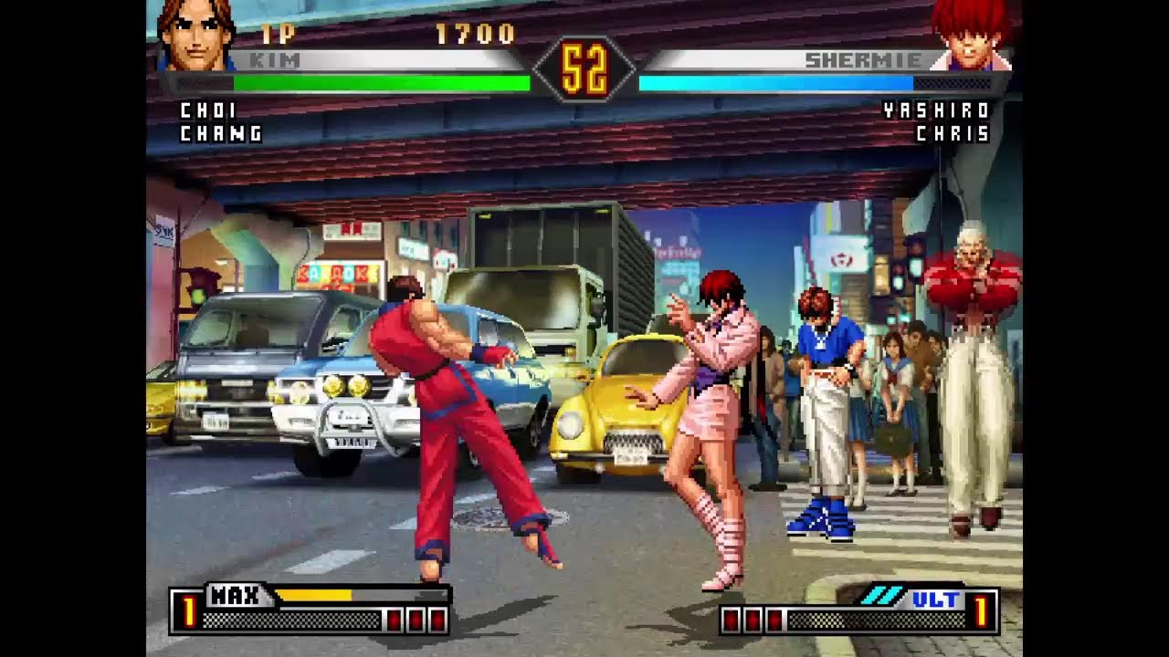 ZlokosomZ no the king  of fhigters 98 ultimate match