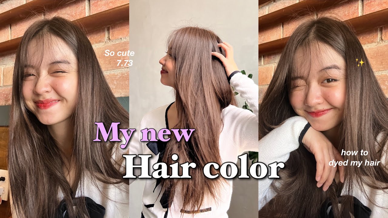 how to ย้อมสีผมใหม่ Loreal Excellence Ash Supreme 7.73 💜 | g granviia