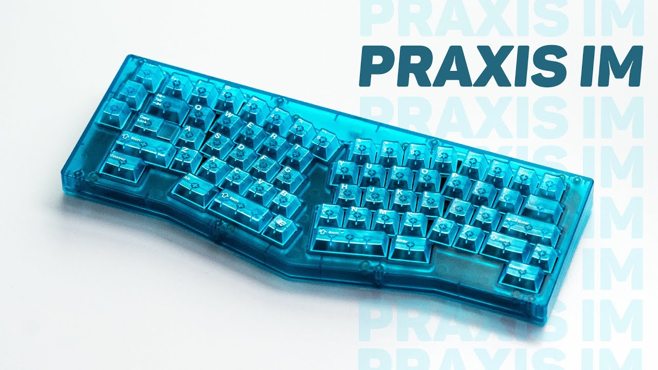 Доступная механическая клавиатура в стиле Alice — Praxis IM