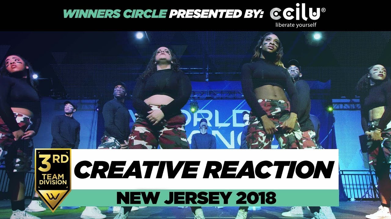 Creative Reaction | 3rd Place Team Div | Winners Circle | World of Dance New Jersey 2018 | #WODNJ18