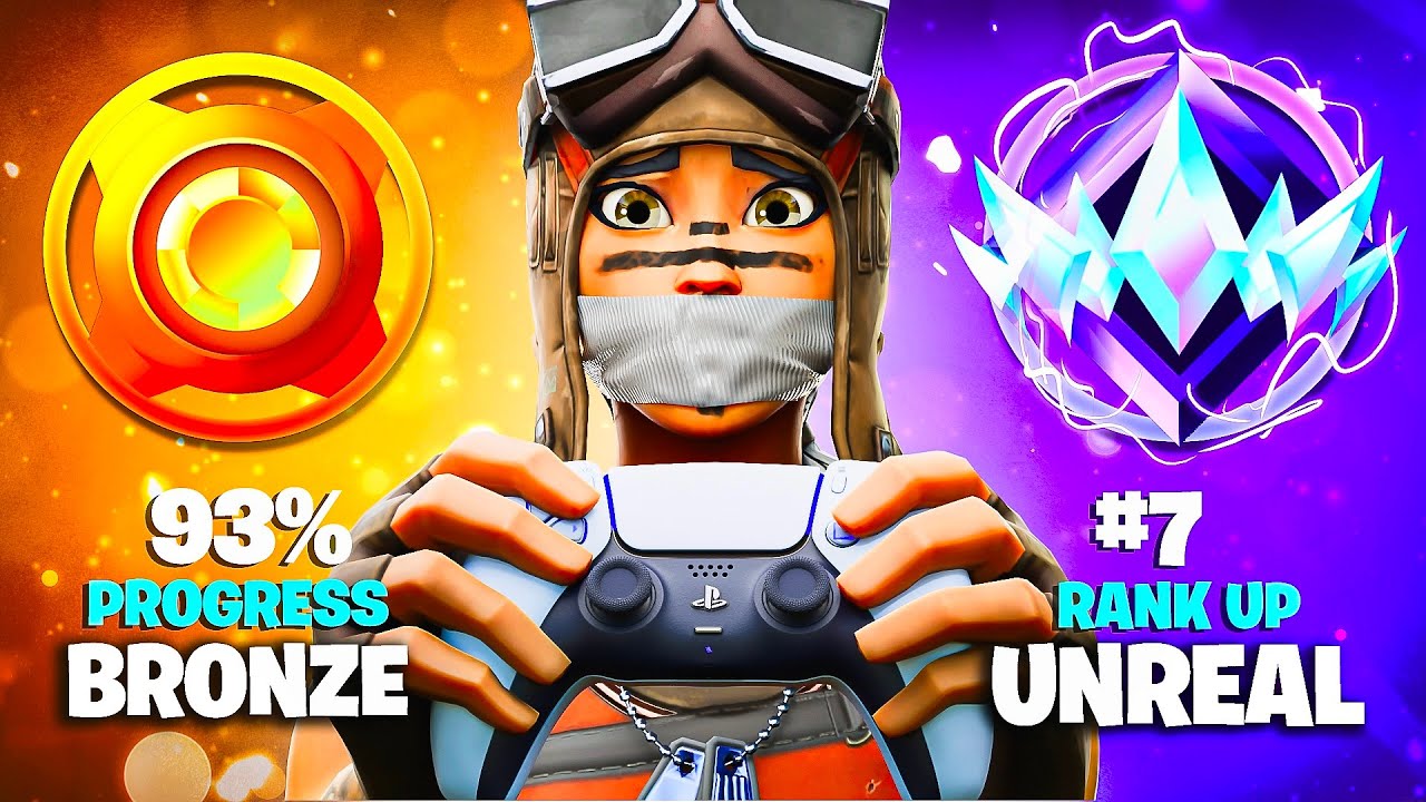Рейтинговый скоростной забег с бронзы на Unreal Solo Controller (сборка Fortnite Zero)