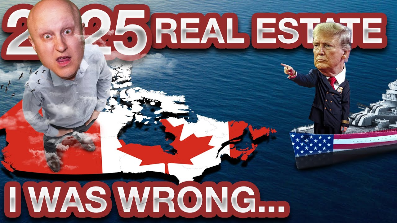 10% DROP in Canadian Real Estate | 2025 Canadian Real Estate Predictions