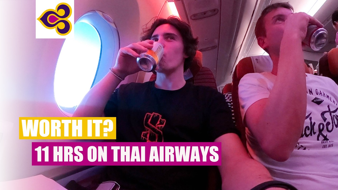 Thai Airways A350 Economy Class to Bangkok