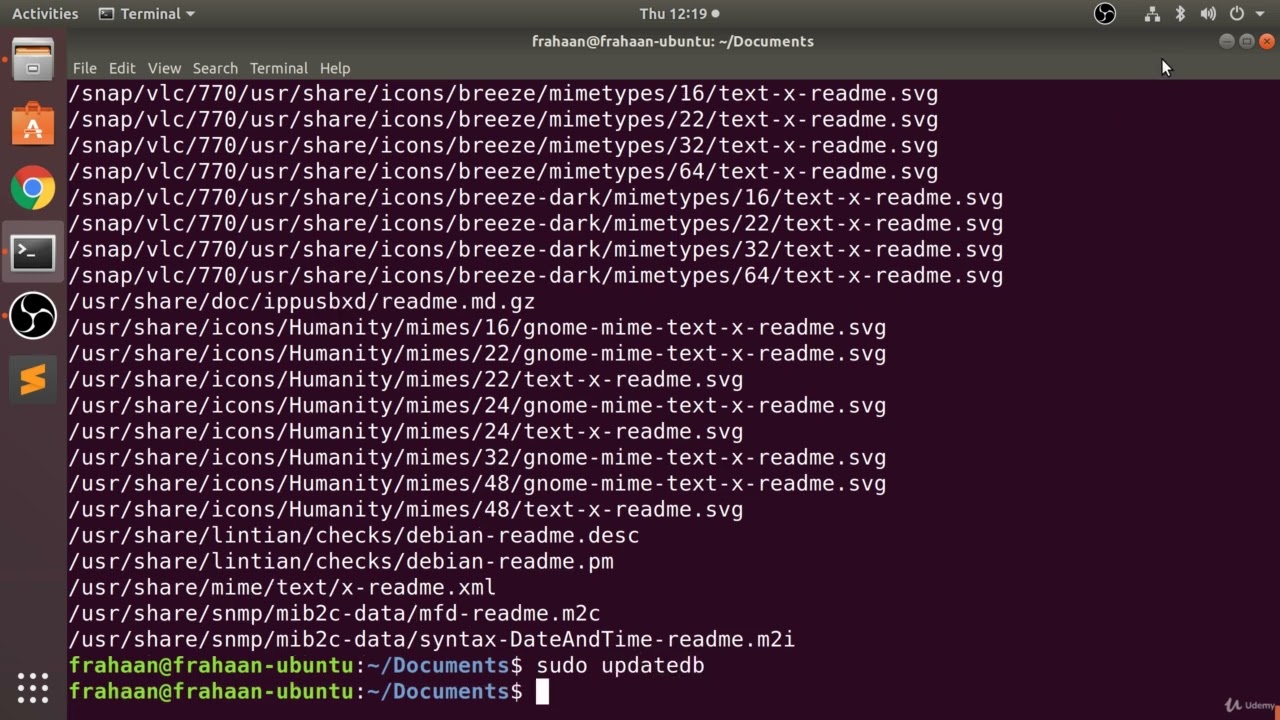 008 Find File By Name locate  Update Locate Database updatedb