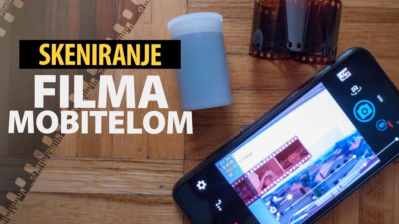 SKENIRANJE FILMA MOBITELOM - Kako besplatno možete skenirati 35mm i 120 film mobitelom