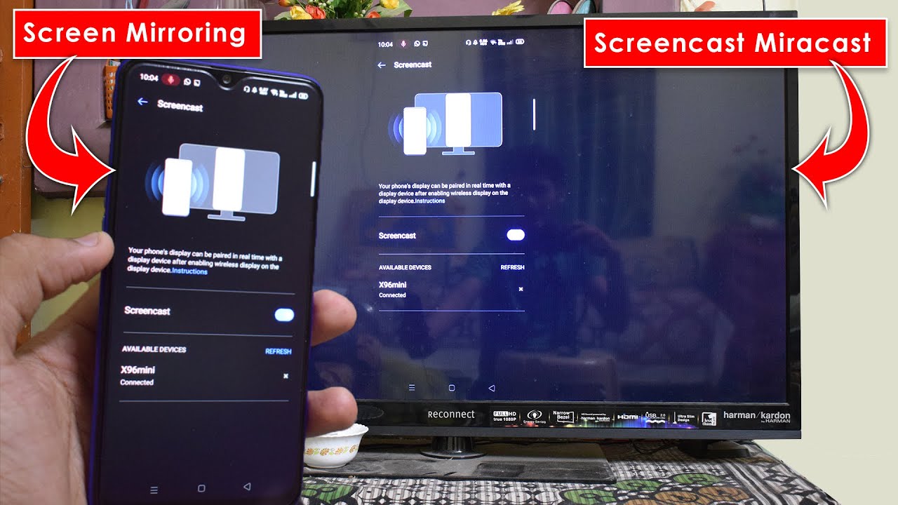 X96 Mini Android Box Screen Mirroring | Miracast | BhushanDroid