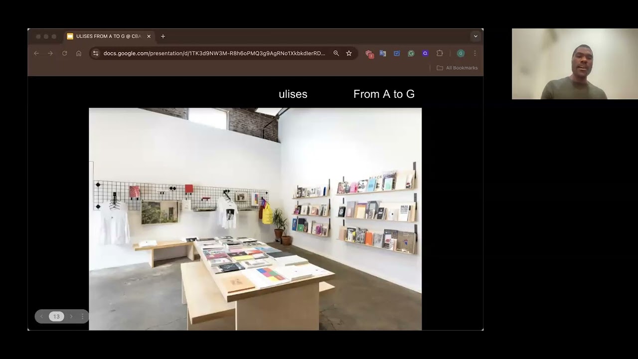 Independent Art Publishing and Bookstores
