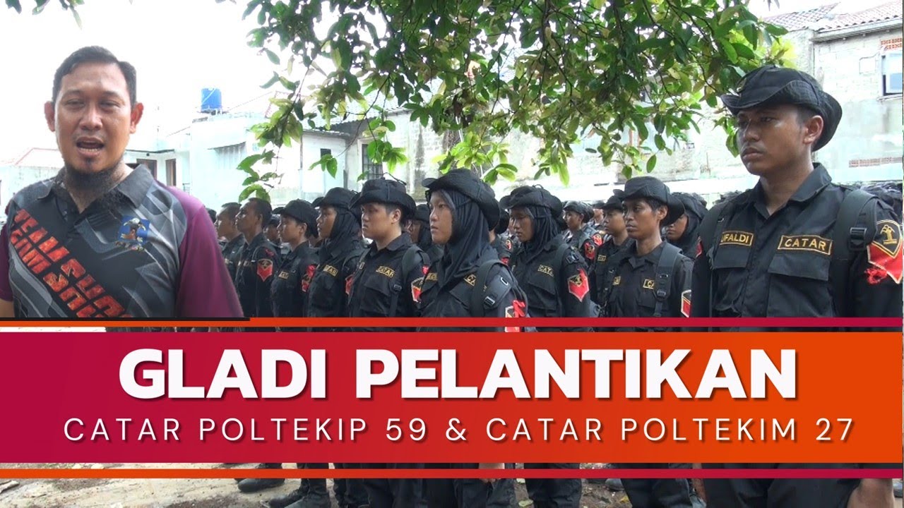 GLADI PELANTIKAN CATAR POLTEKIP DAN CATAR POLTEKIM