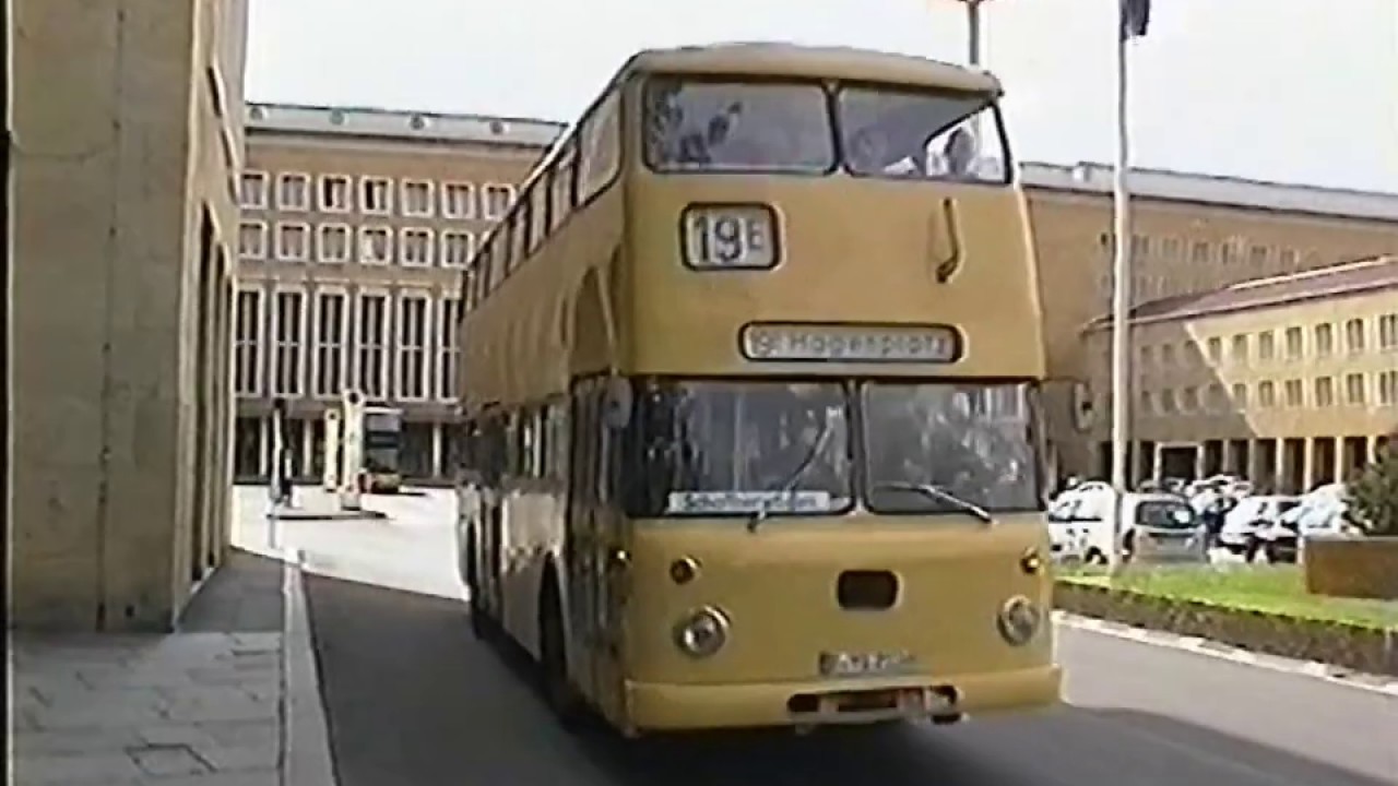 BVG Bus Berlin - Traditionsfahrt 2004 - Flughafen Tempelhof