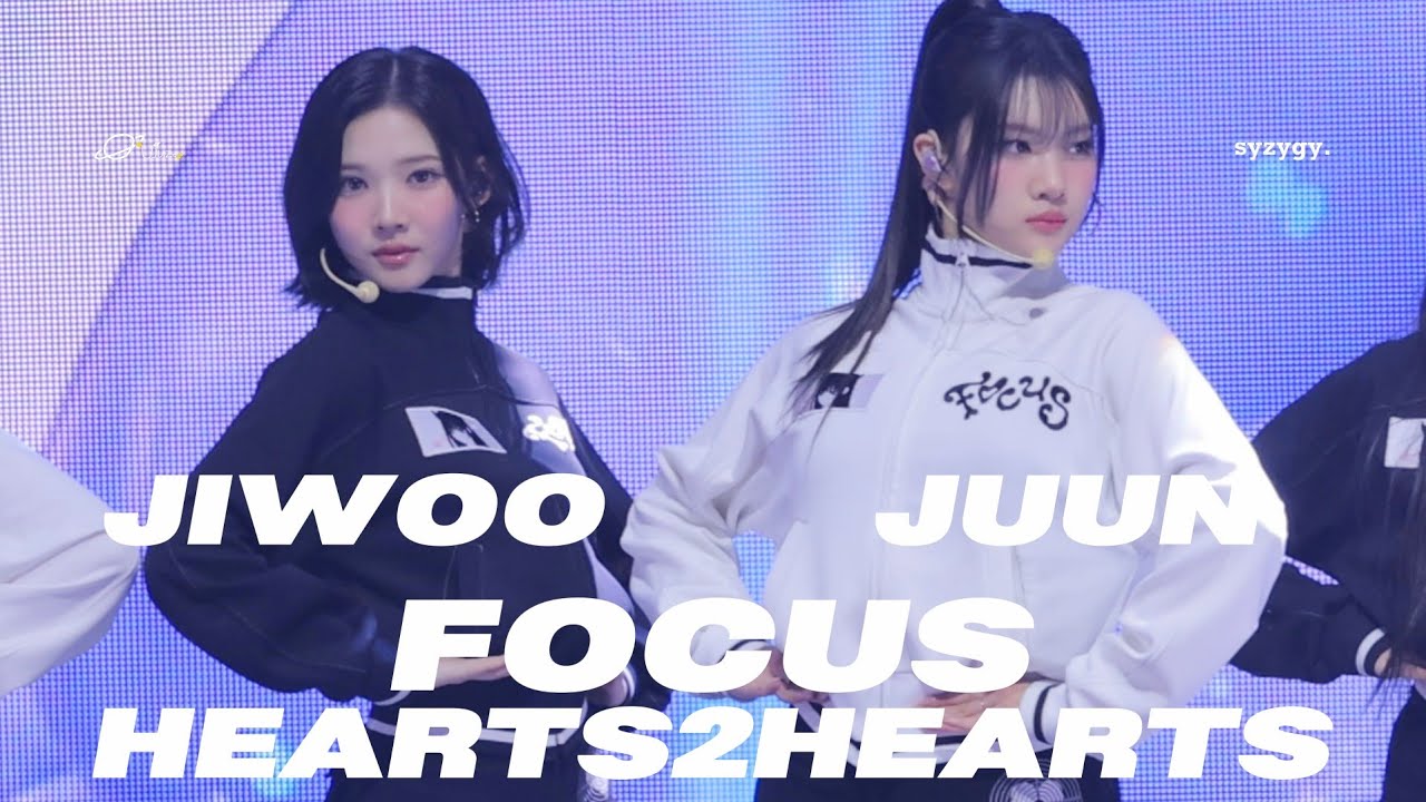 251115 Hearts2Hearts Jiwoo Juun 'Focus' Fancam @2025 KGMA