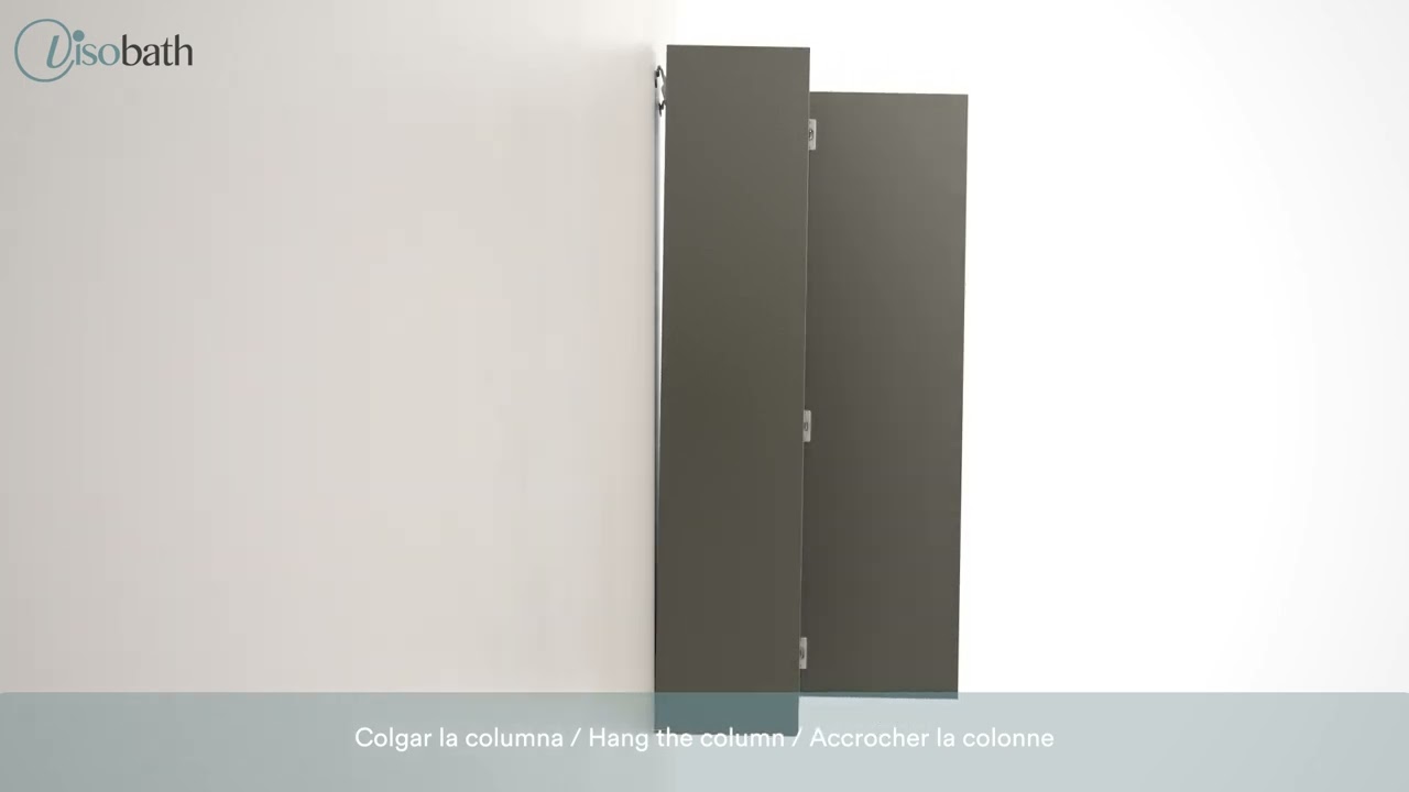 Instalaci&oacute;n columna - Tall Unit Installation - Installation de la Colonne  -  Visobath