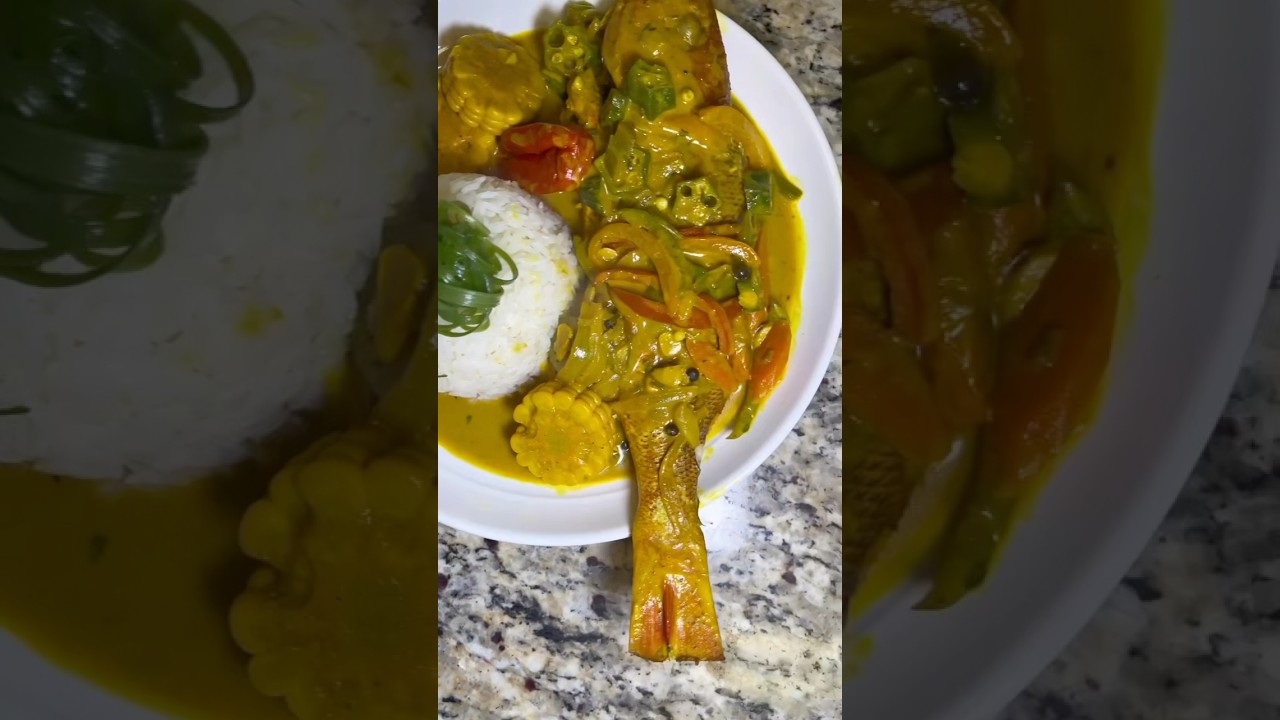 CURRY FISH IN COCONUT MILK