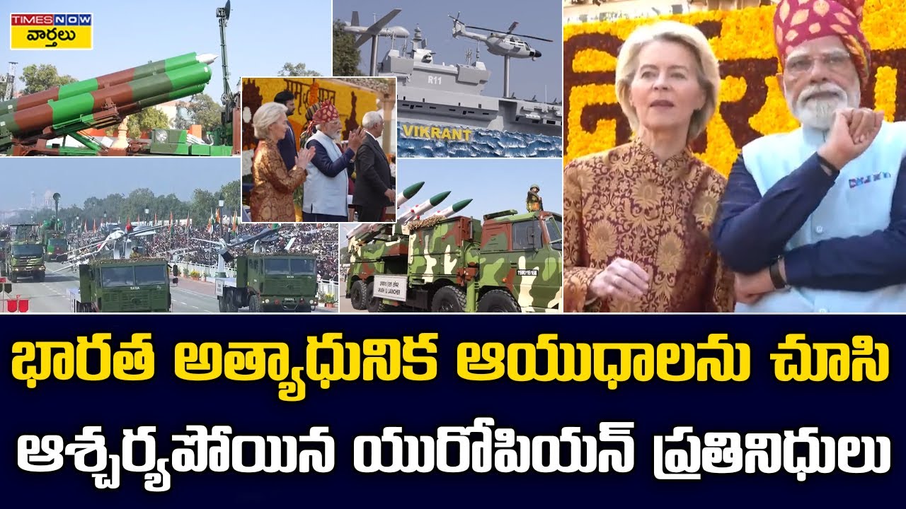 European Leaders Stunned by India’s Advanced Weapons || Republic Day Parade 2026 || Rafale Jets