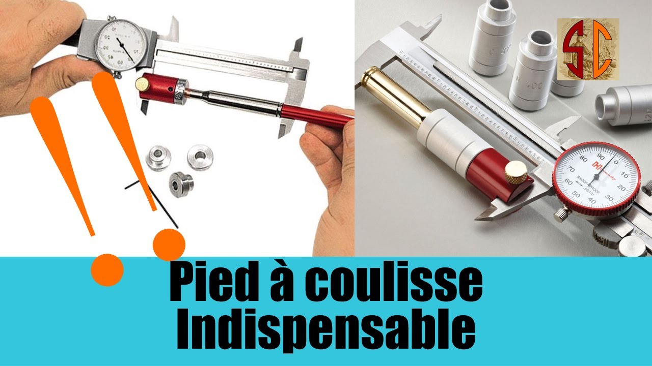 Pied à coulisse, indispensable au rechargement !
