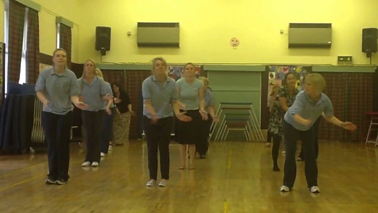 Davyhulme Primary Staff End of Year Dance 2014