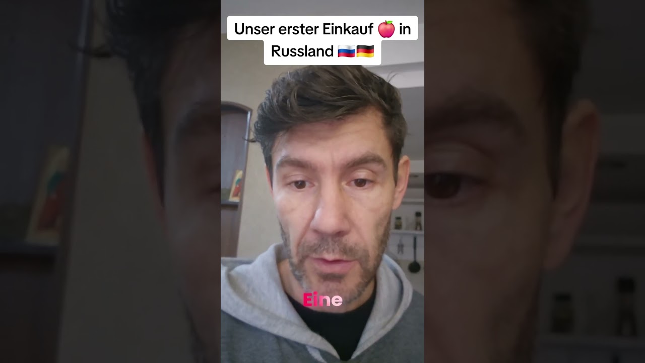Erster Einkauf in Russland Anapa