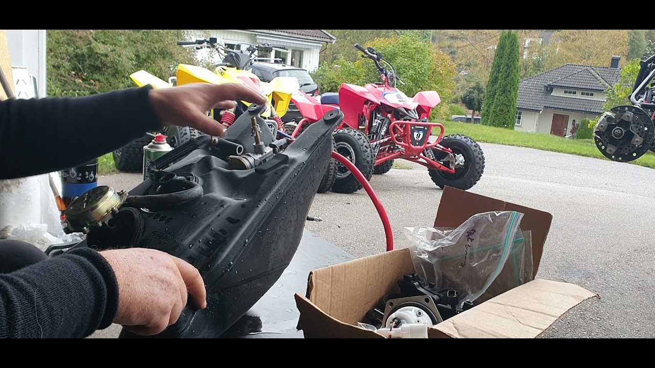 LTR/RMZ 450 Fuel system set up.