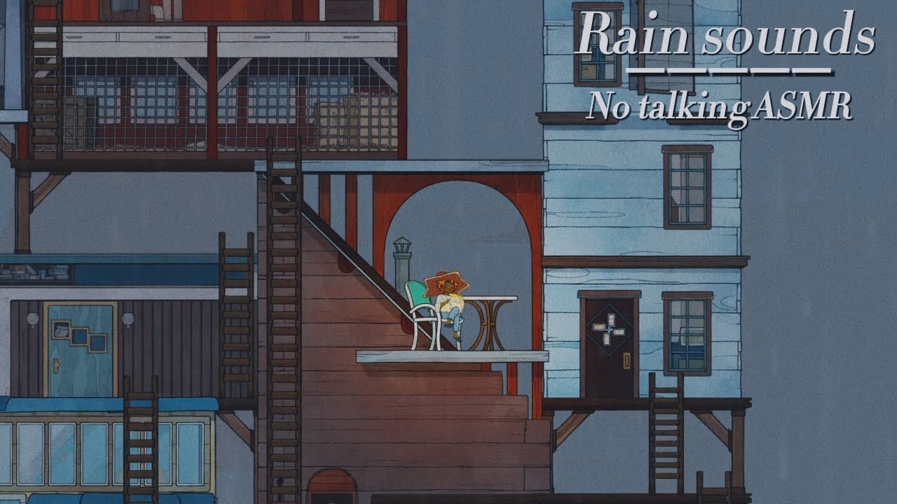 30 Minutes of Rain Sounds in Spiritfarer | No Talking ASMR