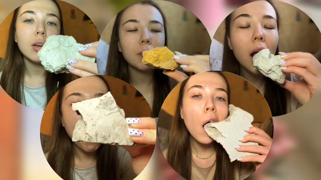 @lerkincrunch Dry Clay Crunch ASMR | Relaxing Clay Breaking Sounds|Soft Crunch #drycrumbling #asmr 