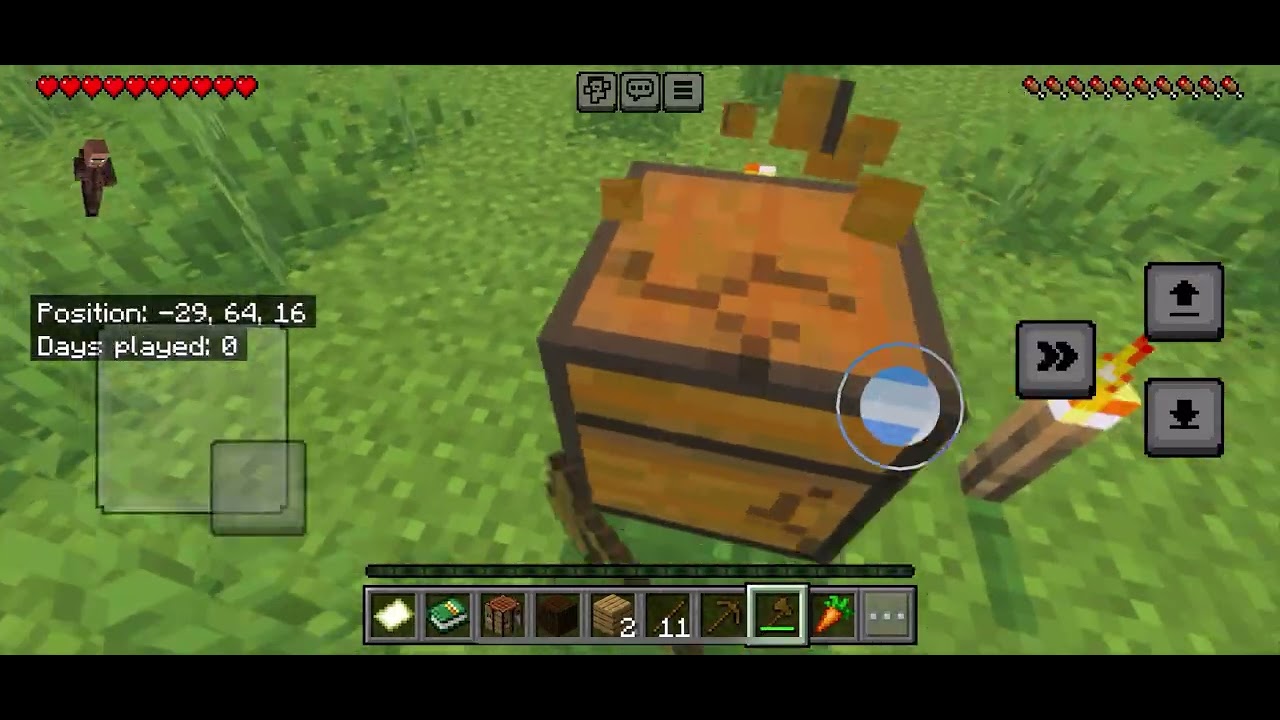 Surviving With The Bloody Mist Mod In MC bedrock edition!