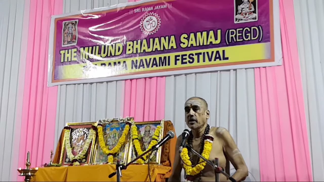 Upanyasam On Balakandam | Brahmasri B Sundarkumar | Day 2 | The Mulund Bhajana Samaj