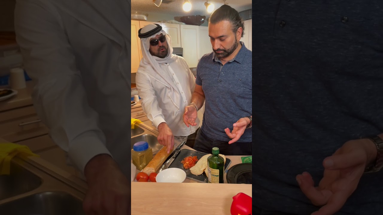 BRUSCHETTA AL ESTILO ARABE CON CARLOS MESBER Y ABUKELES