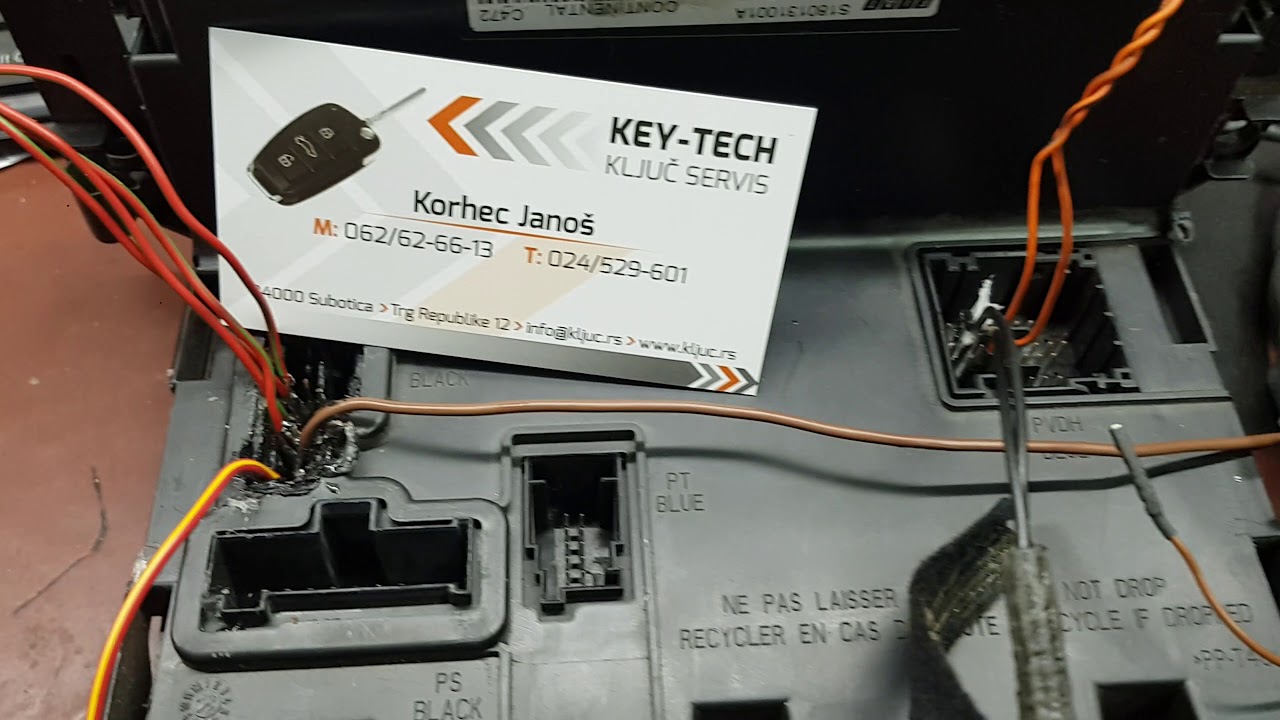 Fiat panda remote key programming 2003-2012