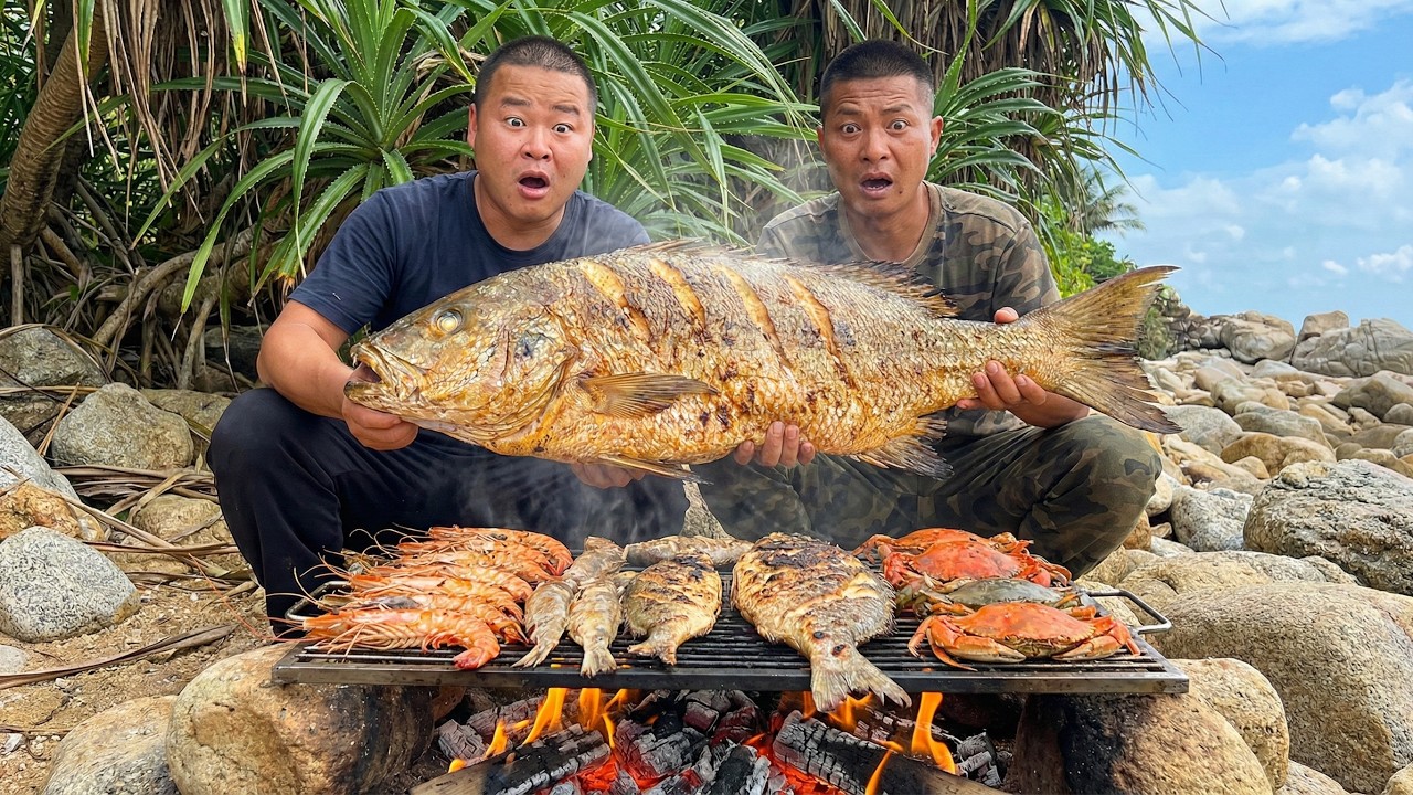 Thử Thách Sinh Tồn Trên Đảo Hoang - Hành Trình Tìm Nước Ngọt Và Thức Ăn Đầy Kịch Tính