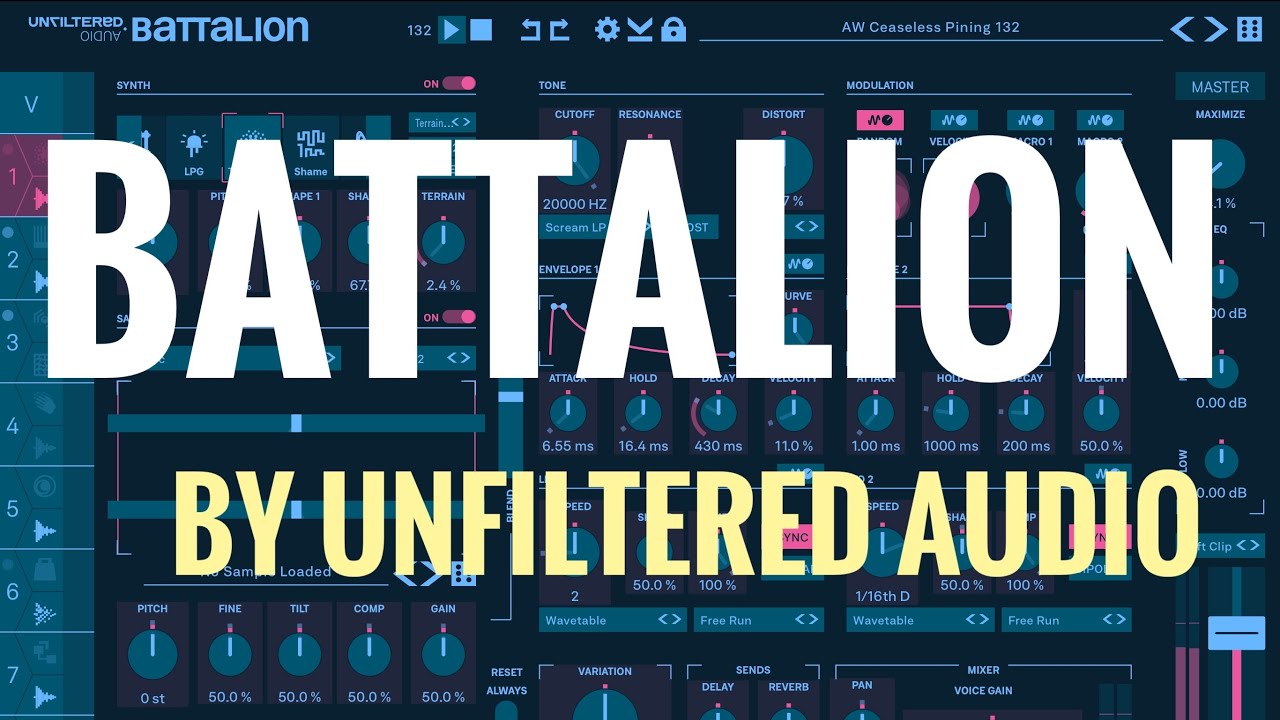 Battalion, Incredible Drum Machine, Explained in 20 Minutes (And Now on iPad Too!)