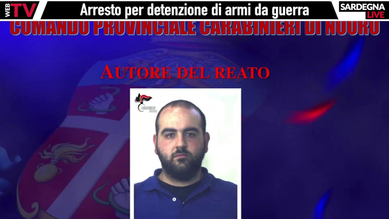 Un kalashnikov, una mitragliatrice e armi da guerra in officina, arrestato 29enne ad Orune