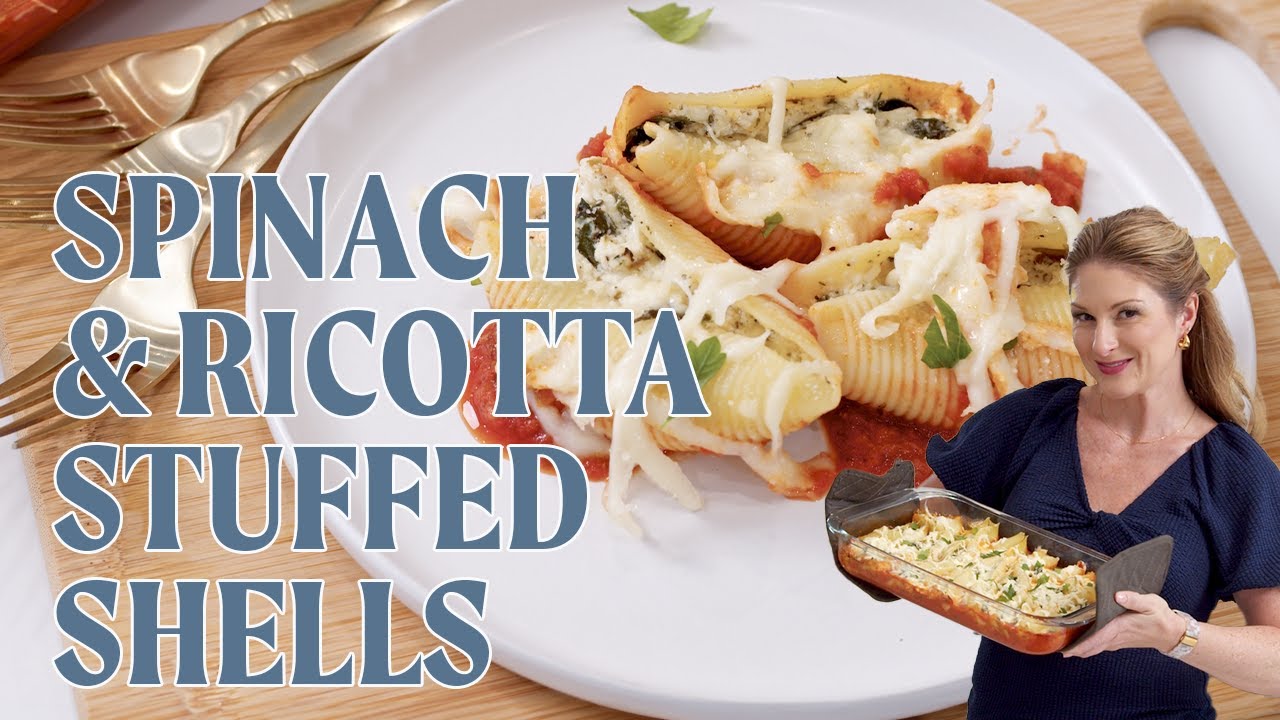 Spinach & Ricotta Stuffed Shells