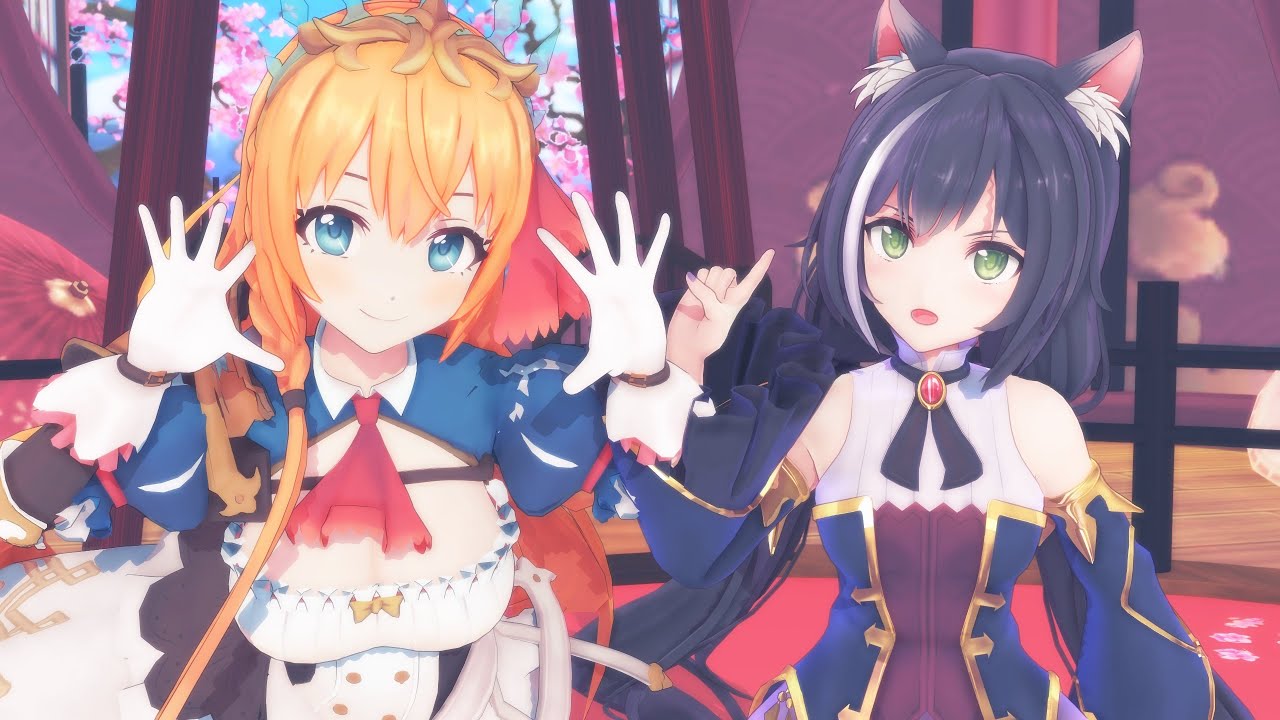 【プリコネMMD】『いーあるふぁんくらぶ(Vo.伊藤美来)』by ペコリーヌ＆キャル【1440p】