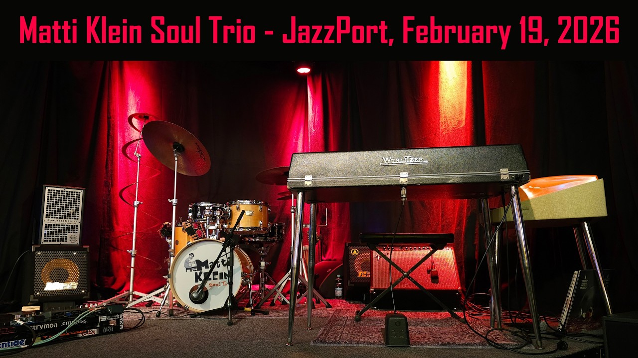 Matti Klein Soul Trio - A Summer Fairytale, JazzPort, Friedrichshafen, Germany, February 19, 2026