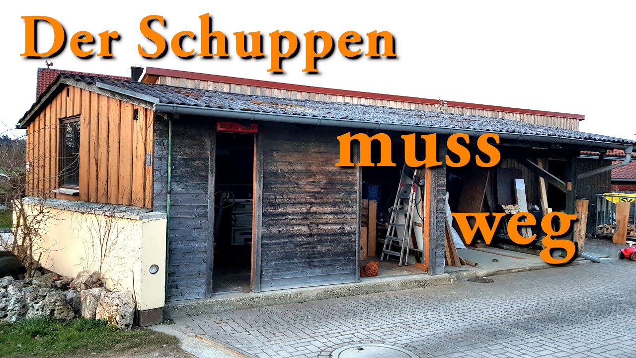 Der Schuppen muss weg - Update Hanomag R16