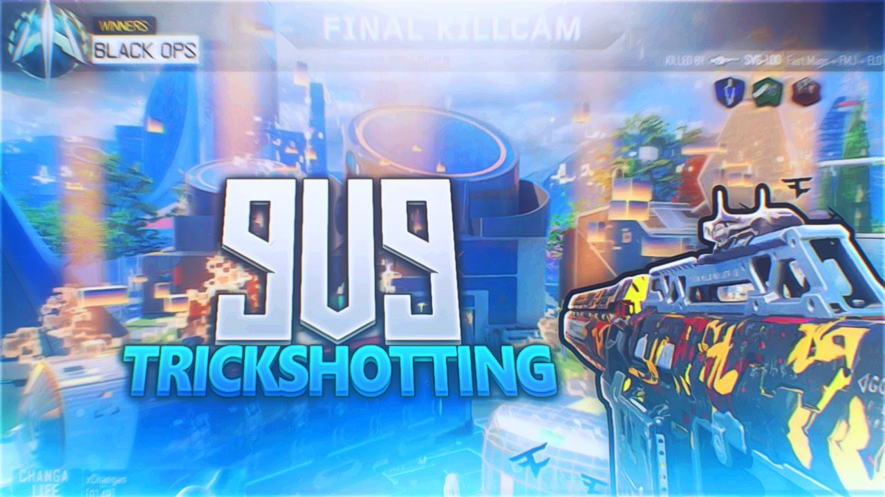 BO3 9V9 TRICKSHOTTING!