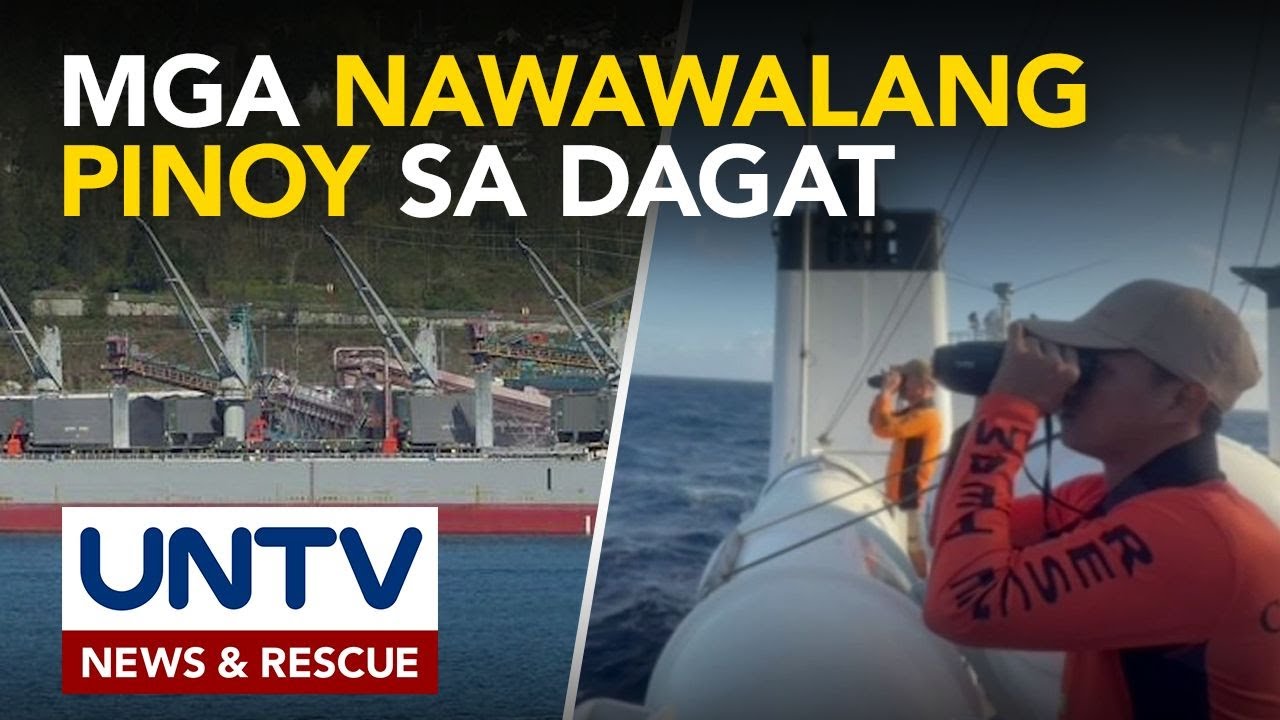 Search and rescue ops sa mga nawawalang sakay ng MBCA Anejara at M/V Devon Bay, ipinagpapatuloy