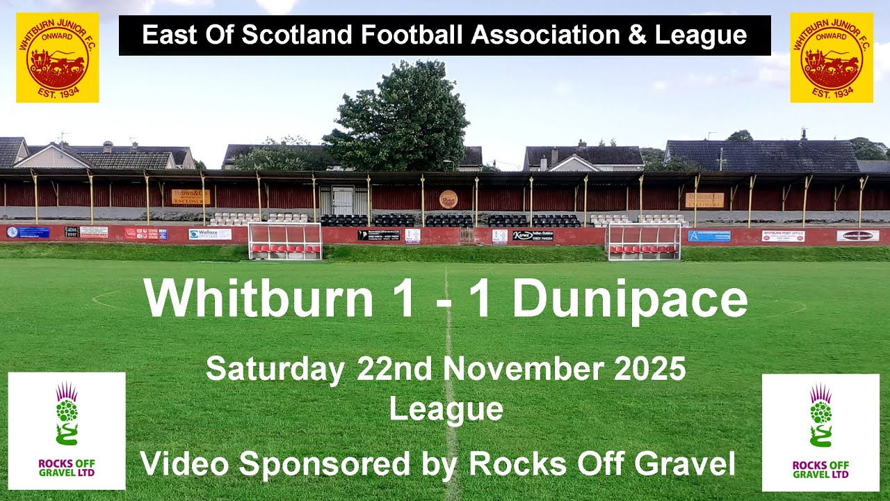 Whitburn v Dunipace 22-11-2025