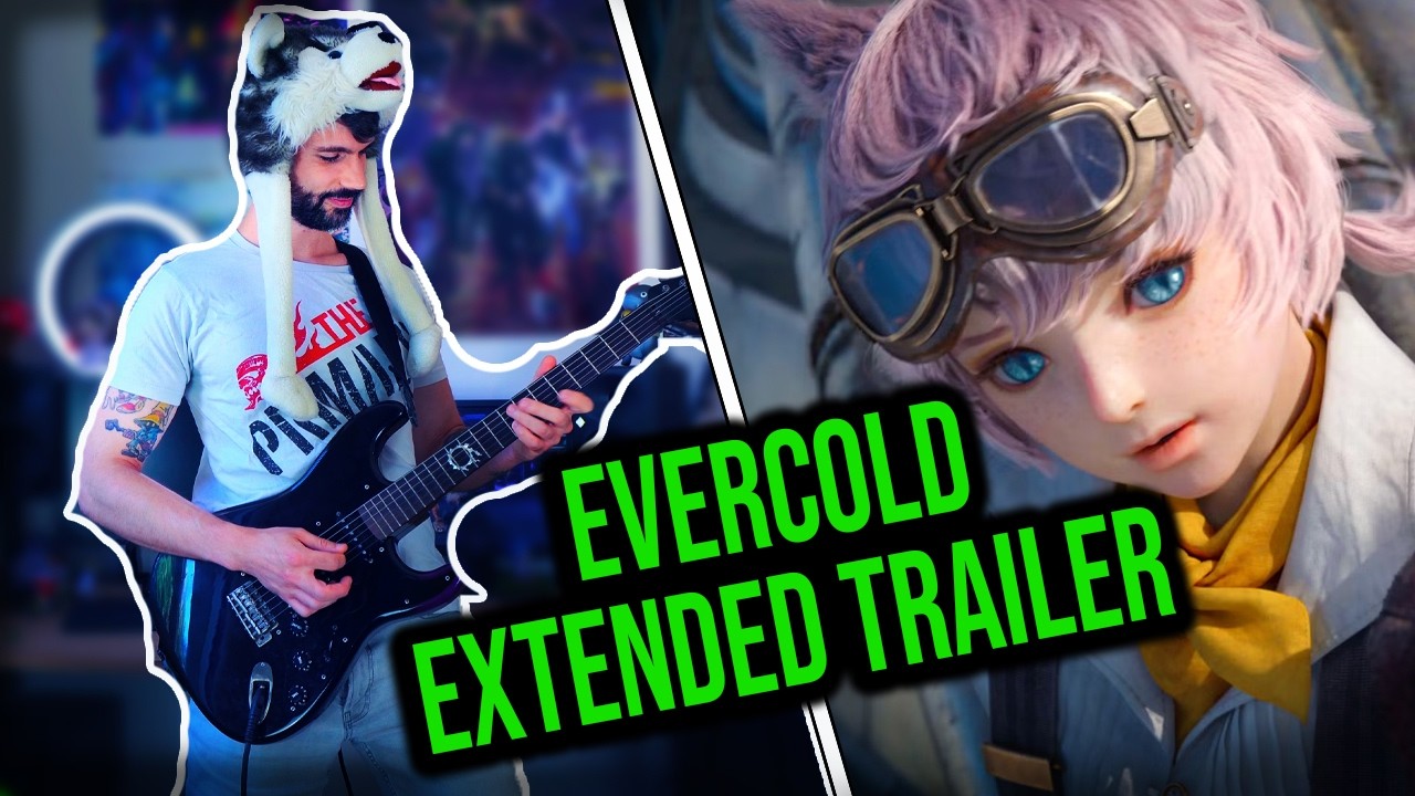 Final Fantasy XIV Evercold Extended Trailer on Guitar