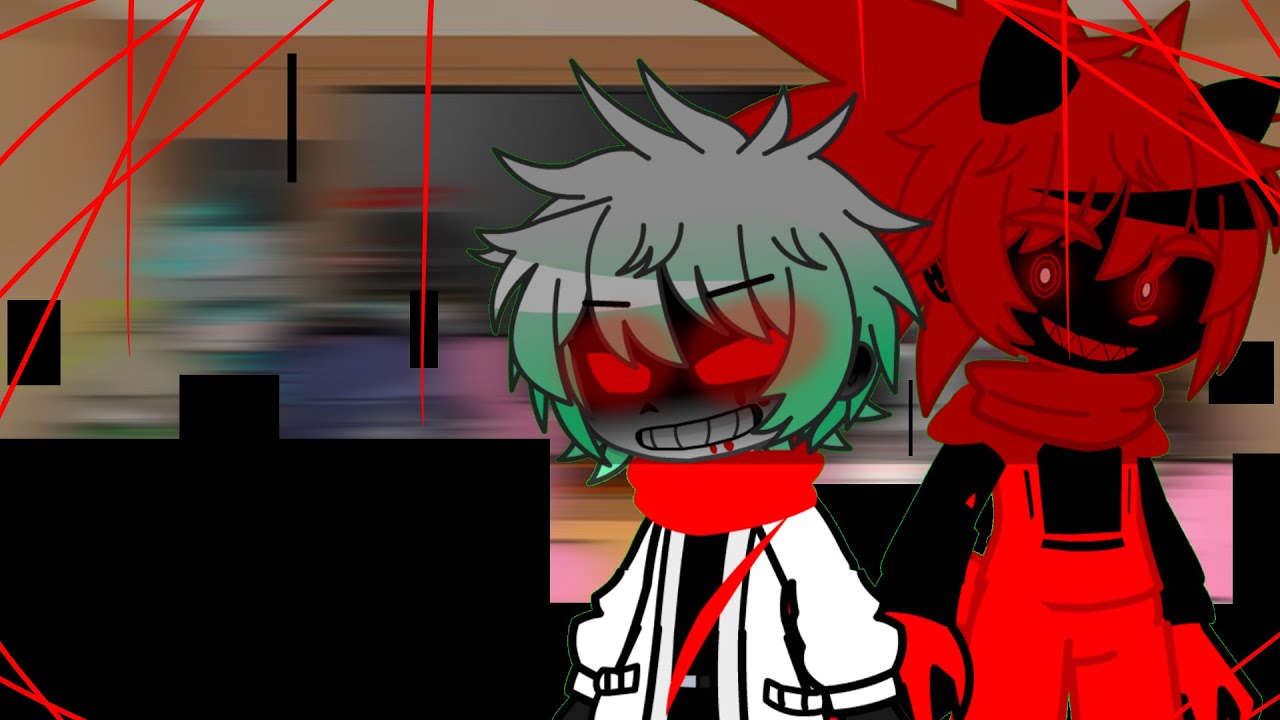 Blue archive react to Fatal error sans vs Fatal error sonic || by Alex_khouloud || My Au