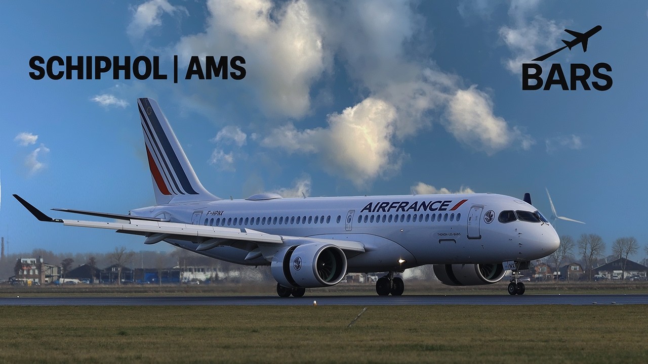 Landings Polderbaan Schiphol AMS 07.02.2026 ATC Live