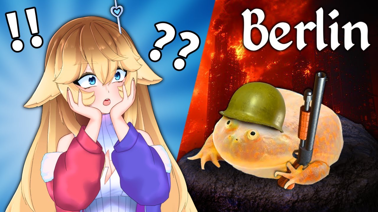 Vtuber fürchtet Berlin | Deutsche Bundesländer in einer Nussschale Reaktion