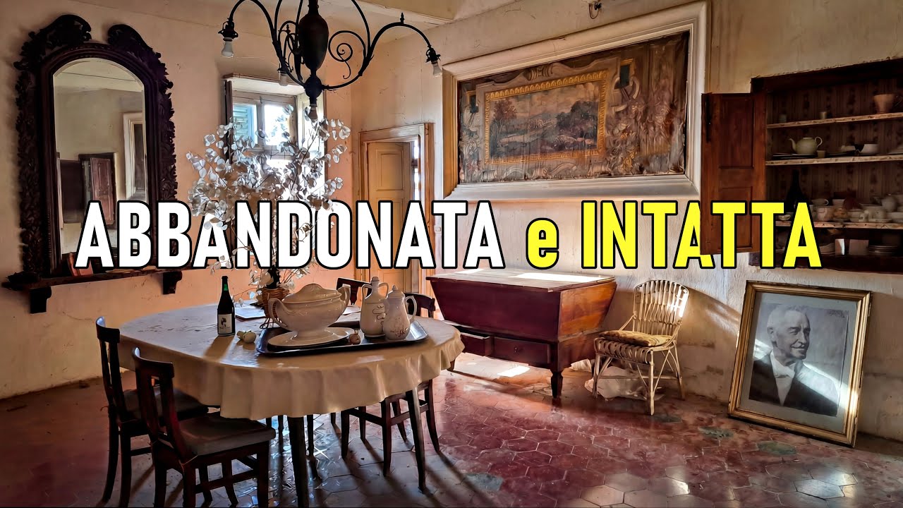 COM'&Egrave; POSSIBILE? LA VILLA DELL'AMMIRAGLIO CHE NESSUNO HA TOCCATO...